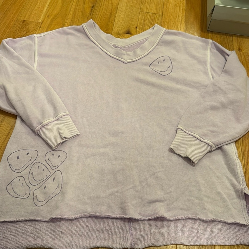 AERIE V-neck sweatshirt
